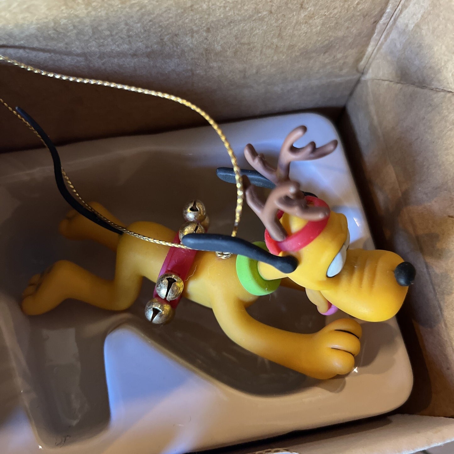 Pluto Disney Character Ornament - Disney Xmas Christmas Ornament New Grolier