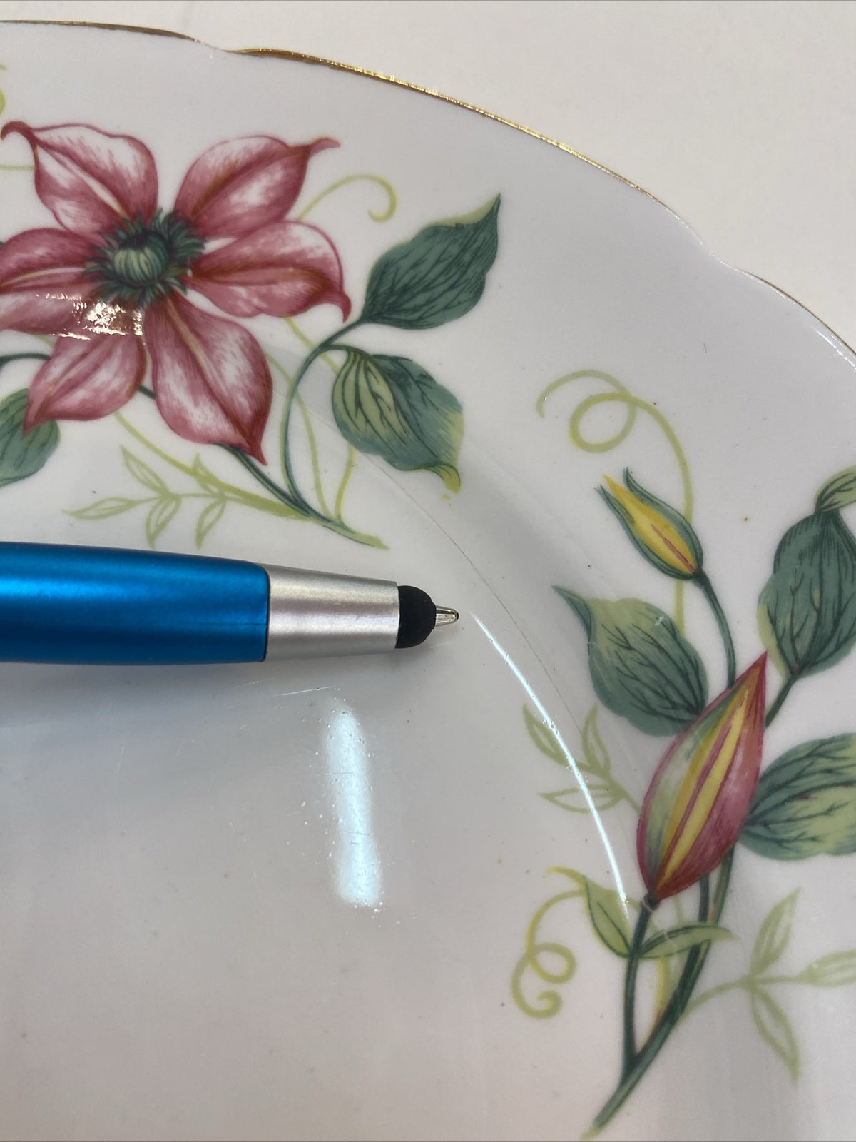 STANLEY FINE BONE CHINA ENGLAND EST 1875 CUPS,SAUCERS & PLATES Set of 4