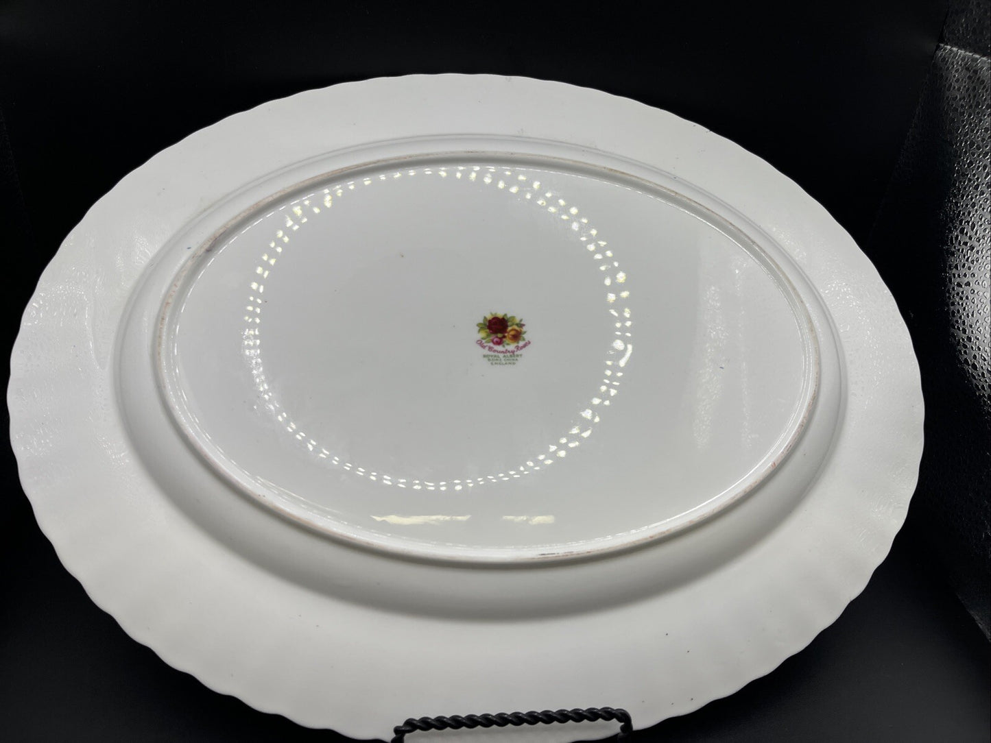 Royal Albert Old Country Roses Oval Serving Platter 13.5  Bone China England