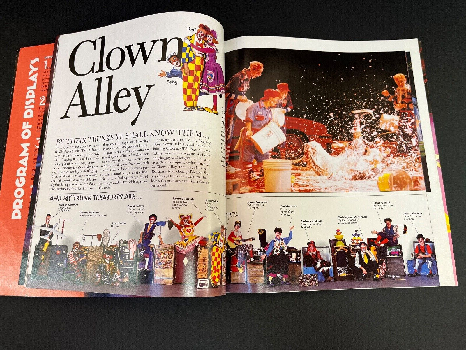 Barnum & Bailey Circus Magazine Book and 3D Coloring Book