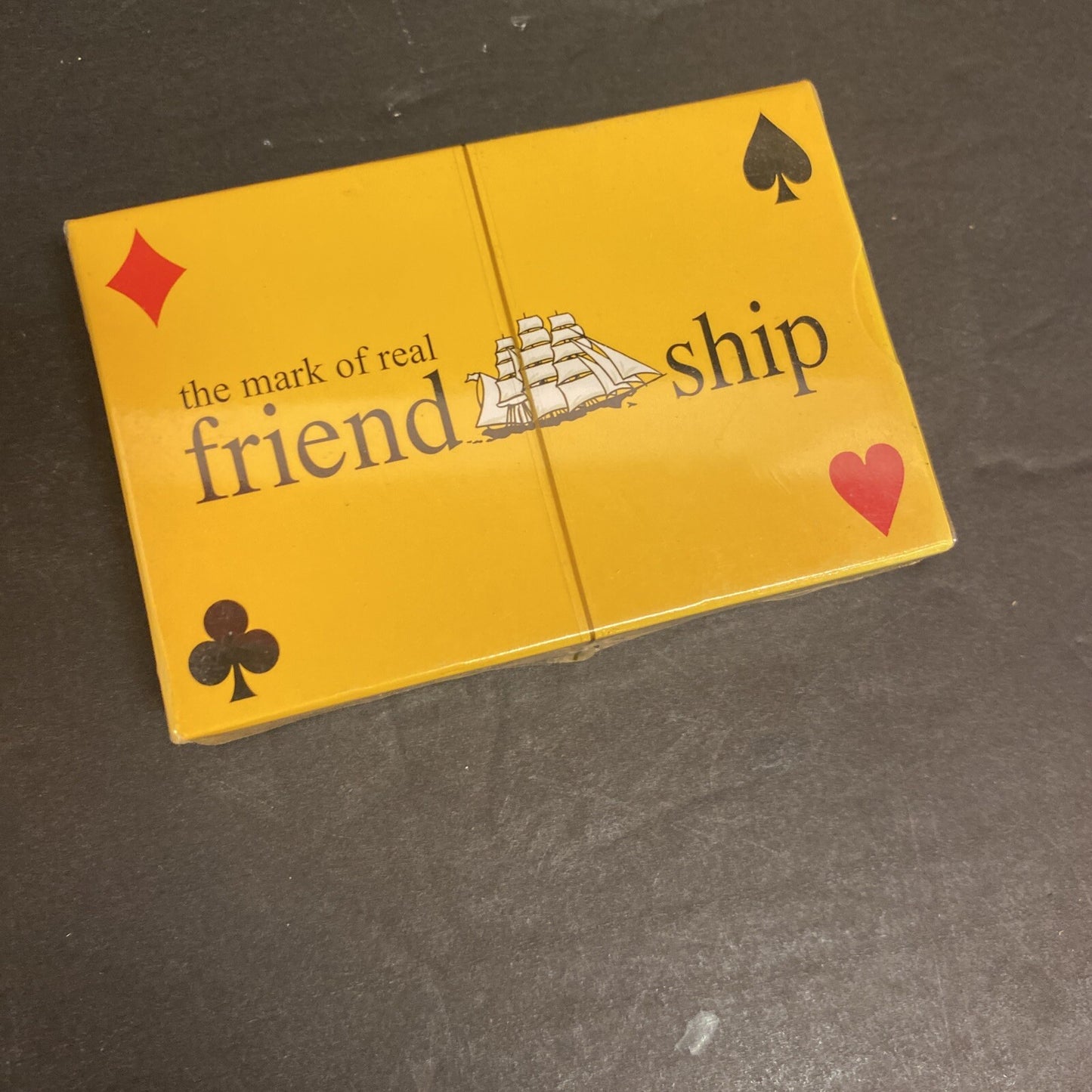 Cutty Sark "The Mark of a Real Friendship" Advertising Playing Cards New Sealed