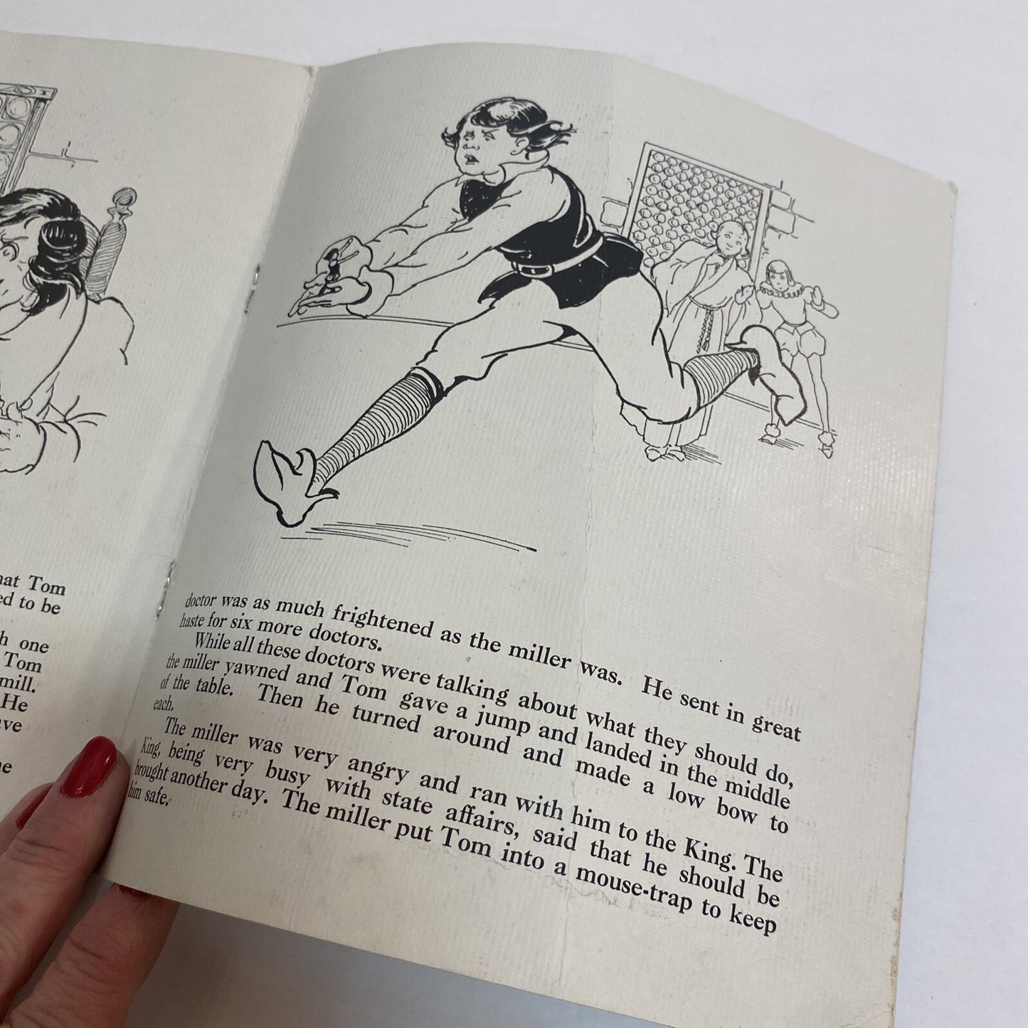 My Own Fairy Tale Library 8 LINENLIKE Books In A Box~Platt & Munk~No  3000~1939