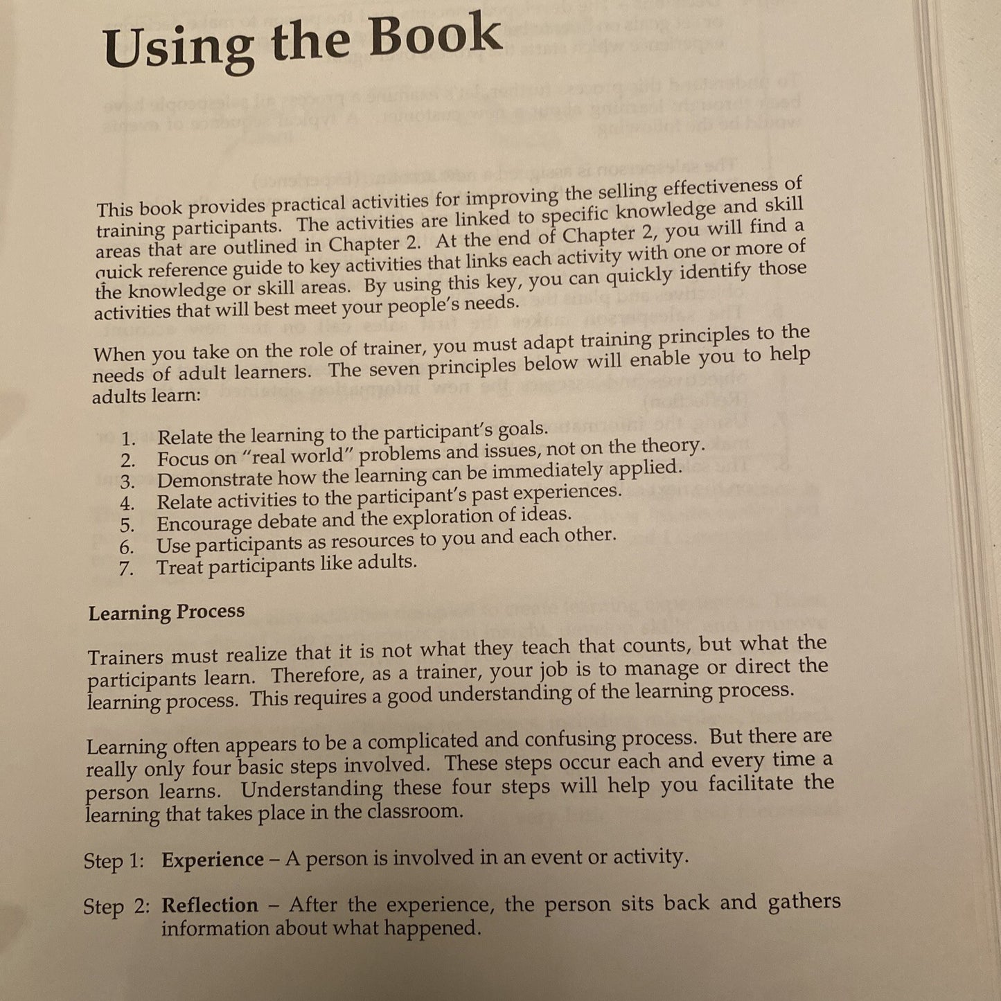50 Fifty Activities for Sales Training Phillip Faris 1993