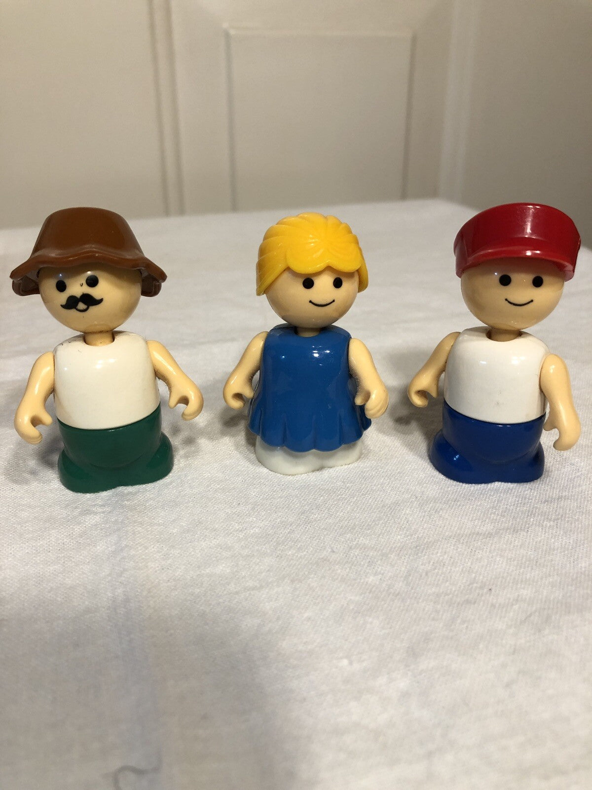 Lot of 10 Li'l Playmate Farm - 3 People Horse Dog Pig Cow Sheep Tractor Fence