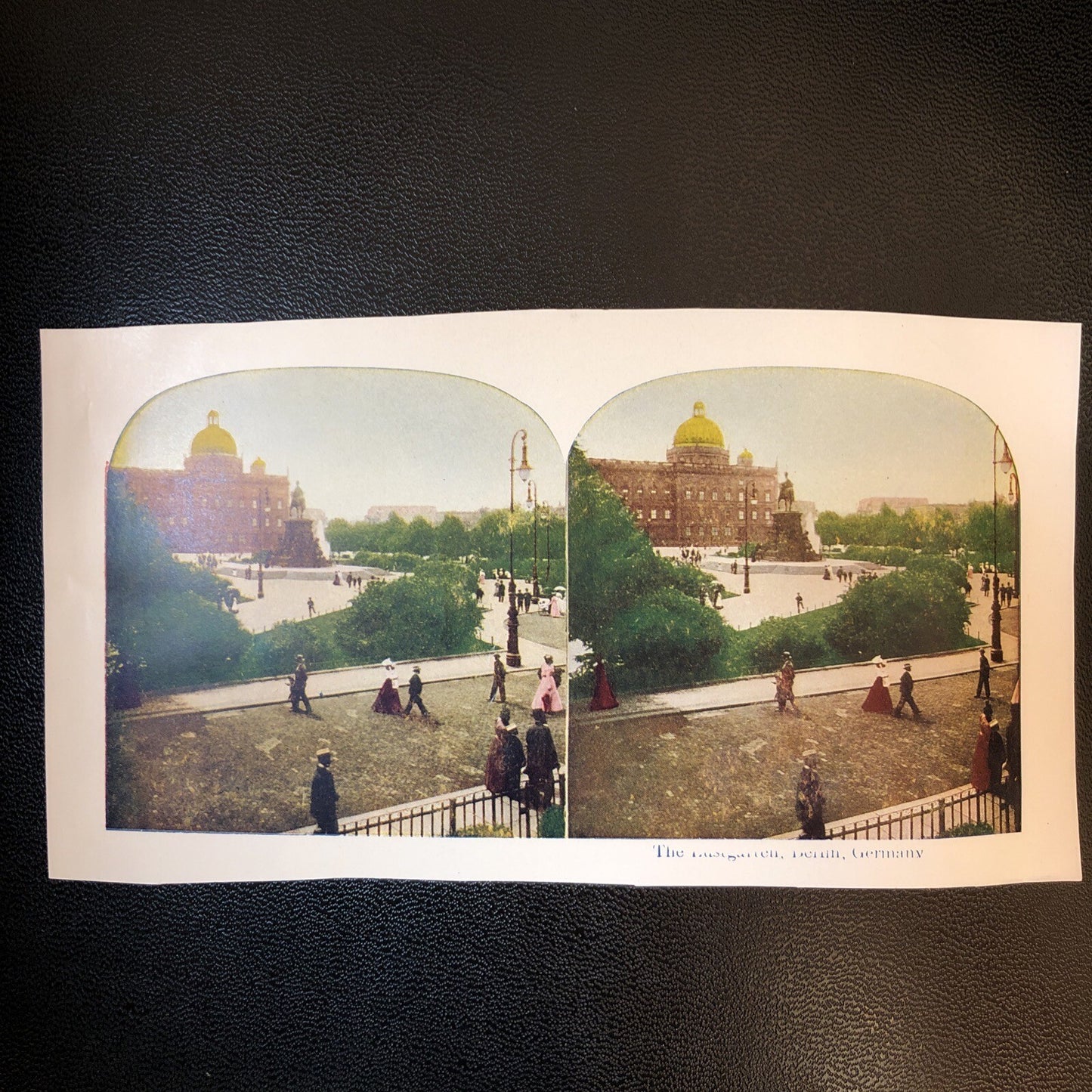 RARE Stereoview Paper Cards Berlin Germany