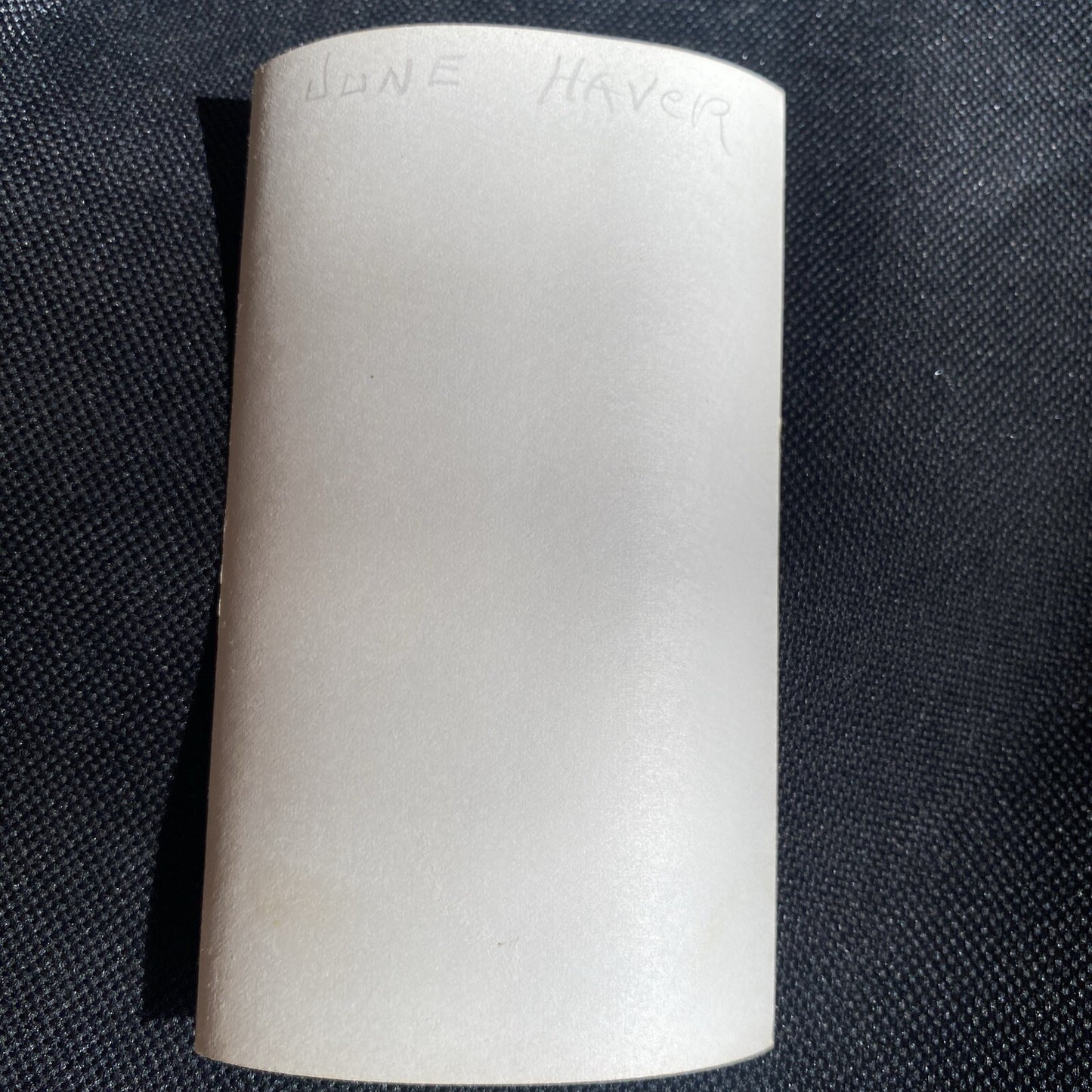 Real Photo June Haver  2.5" x 4" Hollywood Movie Star Fan Club