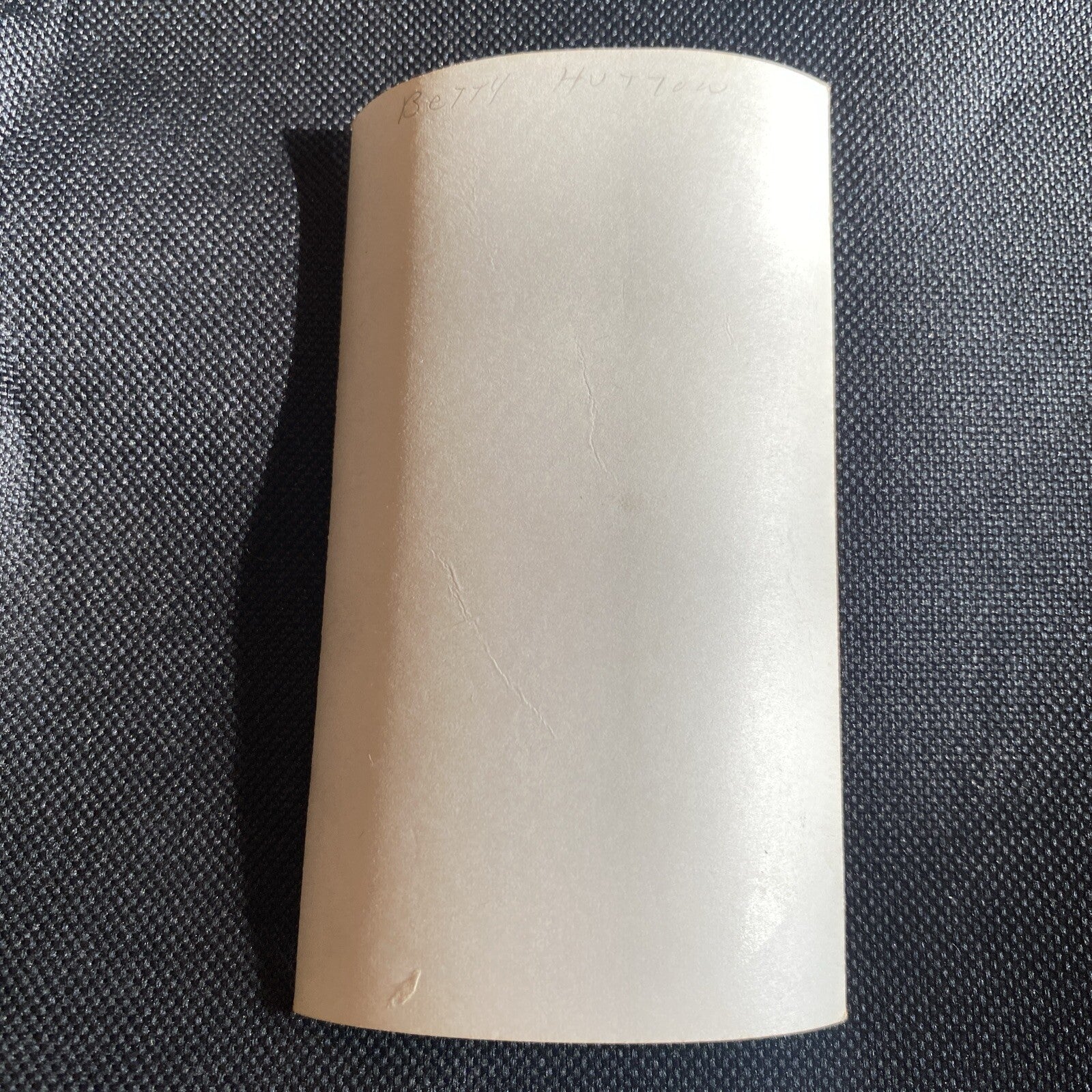 Real Photo  Betty Hutton 2.5" x 4" Hollywood Movie Star Fan Club