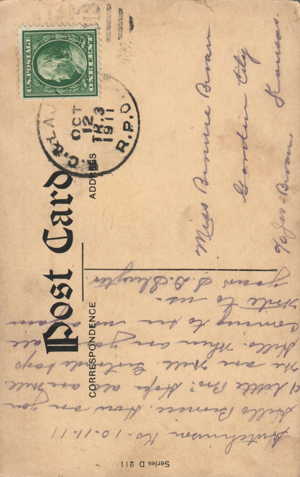 Artist Signed M Greimer Eating Pumpkin Dutch Girl 1911 Postcard