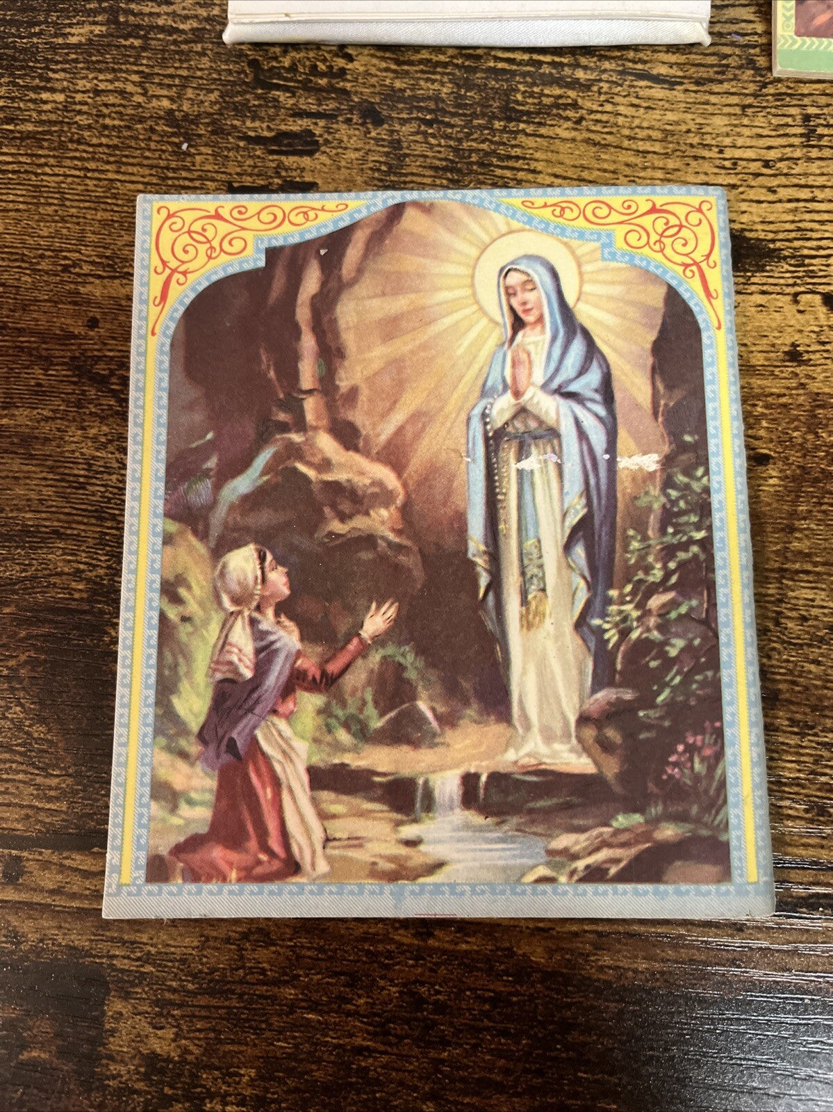 Vtg Booklet Miniature Stories of the SAINTS Book IV, III, Book One & Keepsake