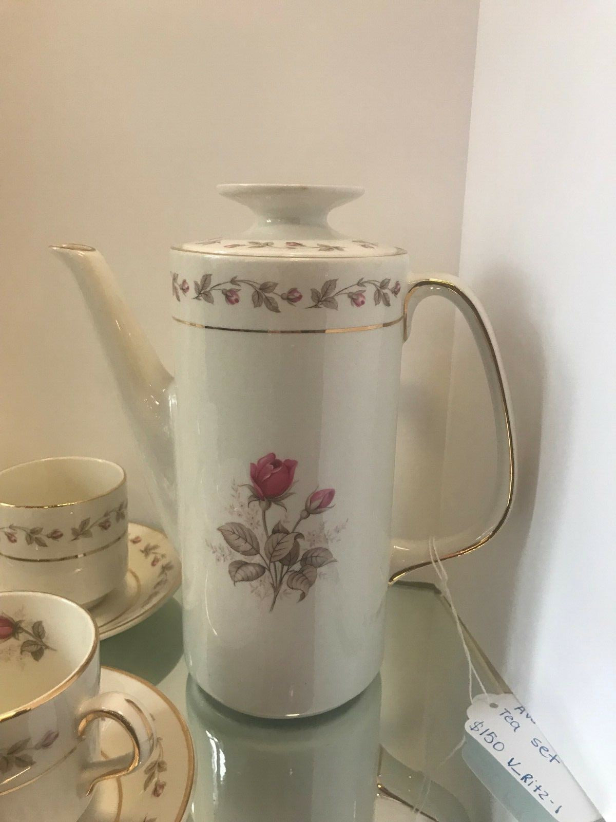 Vintage Cocoa Set Avoca Brown 15 Piece Arklow