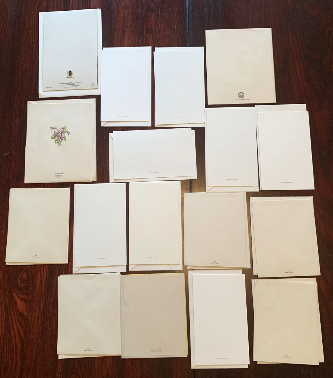 Lot of 17 Vintage Religious Greeting Cards with Embellishments