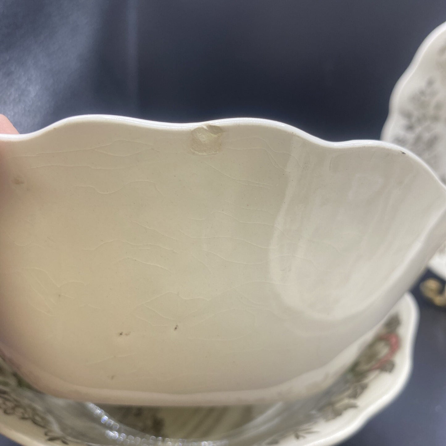 6 Salad Bowls English Staffordshire J & G Meakin Stratford-On-Avon 6.5"