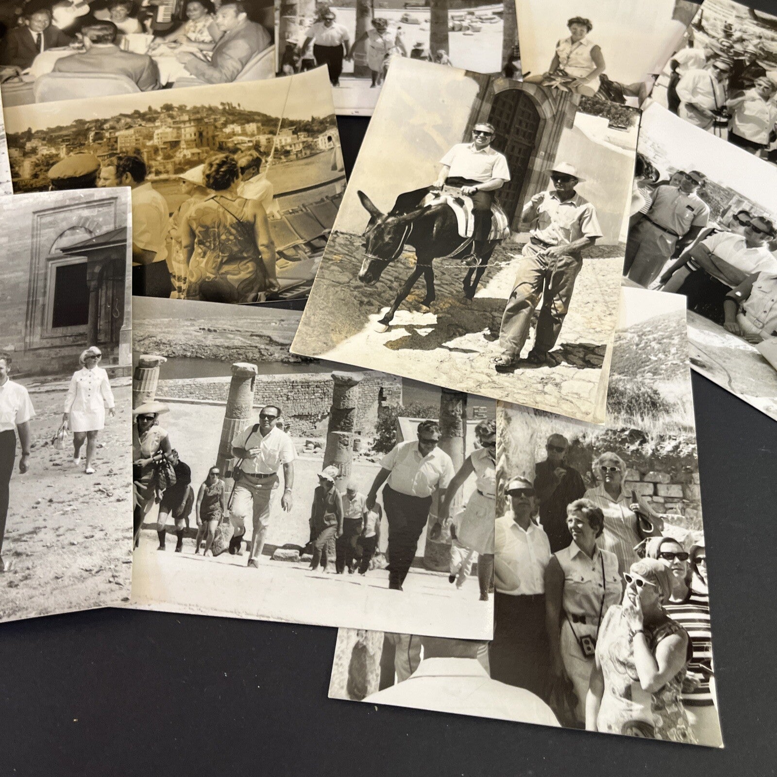 Vintage RPPC  Group Lot of 12 Real Photo Postcards