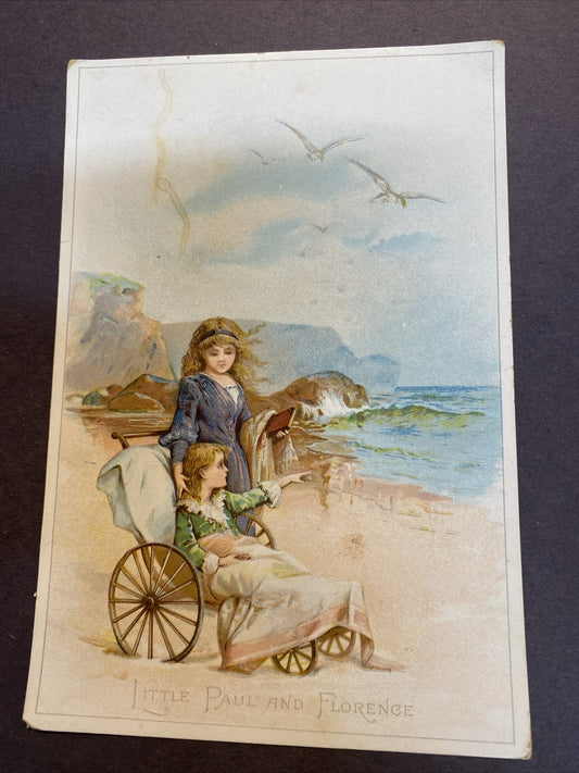 RARE Herpolsheimer's Grand Rapids Michigan MI Advertising Victorian Trade Card