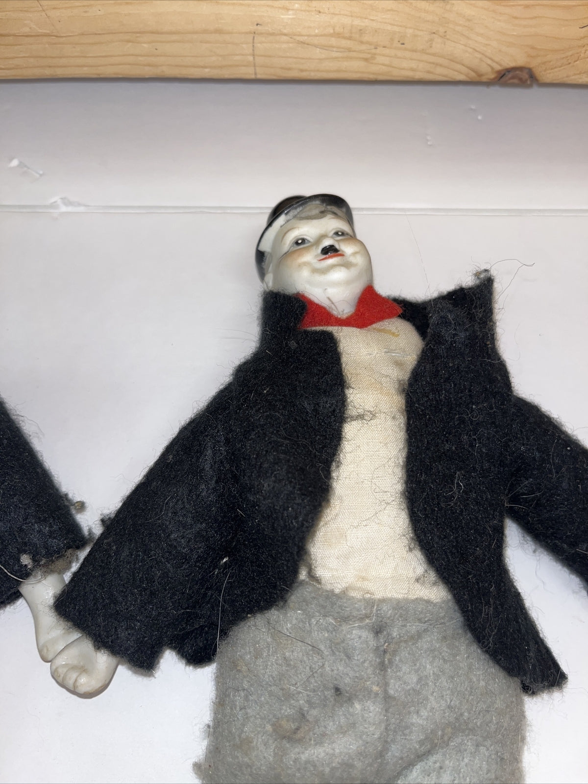 Vintage Price Product Laurel and Hardy Porcelain Dolls 11”