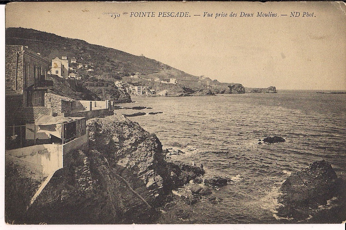 Fonte Pescade Vue Pris des Deux Moulins ND Algeria  Postcard