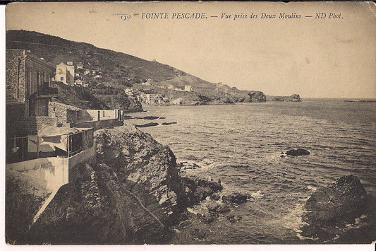 Fonte Pescade Vue Pris des Deux Moulins ND Algeria  Postcard