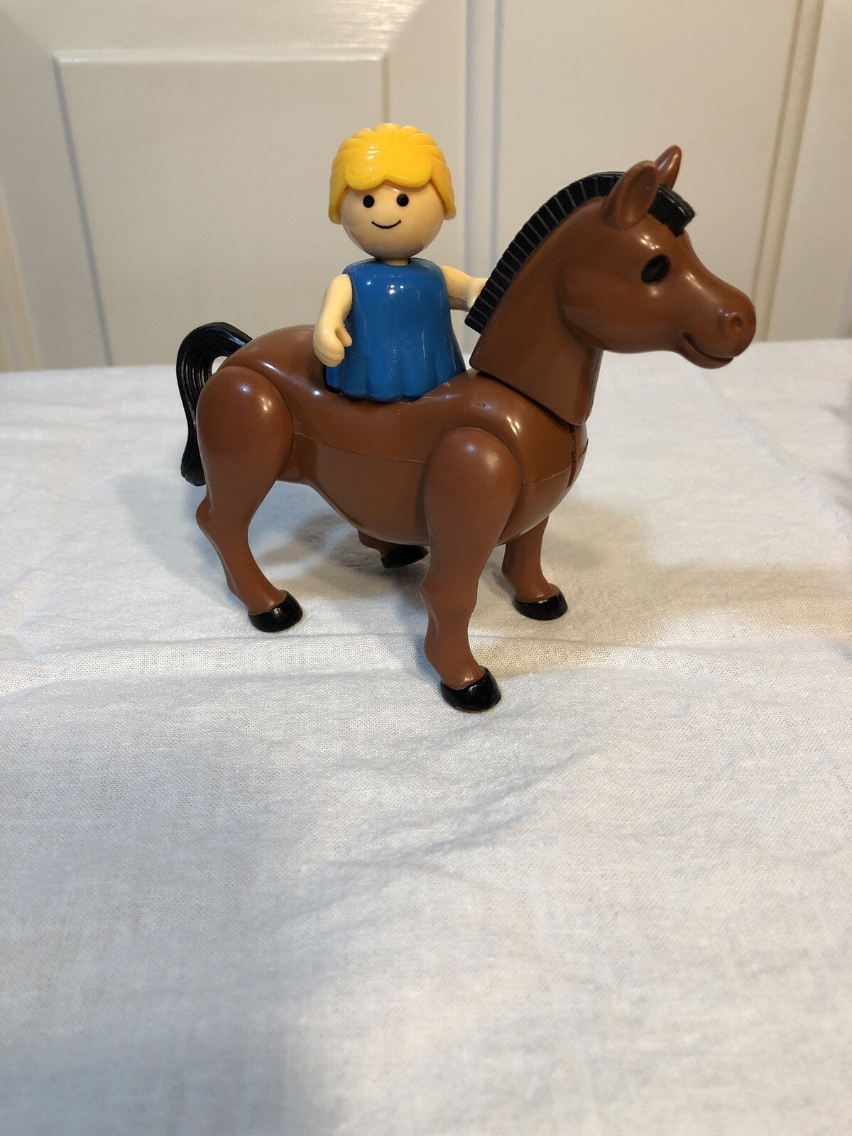 Lot of 10 Li'l Playmate Farm - 3 People Horse Dog Pig Cow Sheep Tractor Fence