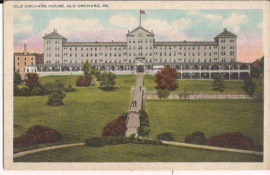 Old Orchard House Old Orchard ME Maine  Postcard