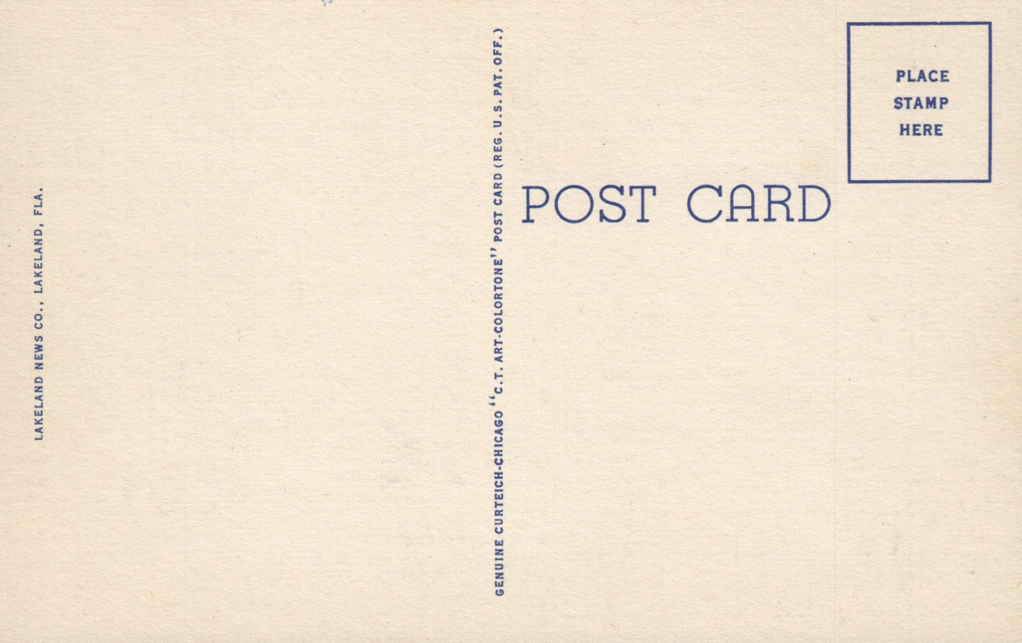 Annie Pfeiffer Chapel Florida Southern College Lakeland FL Postcard