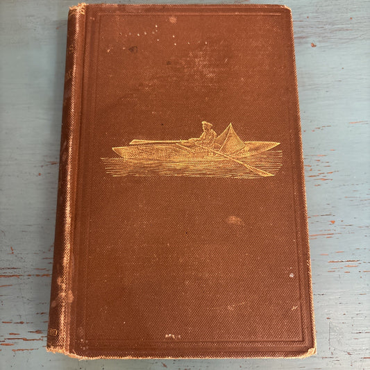 RARE Four Months In A Sneak Box By NH Bishop 1879 First Edition Illustrated