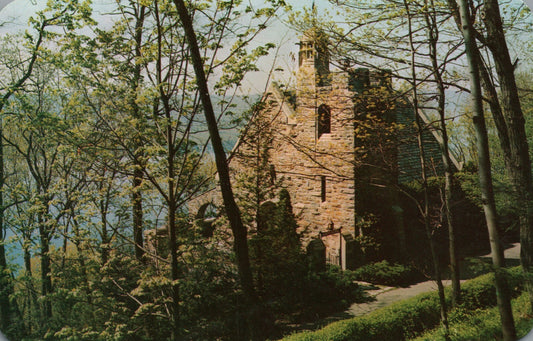 Entrance To Little Chapel On The Mount Penn Yan New York NY Postcard