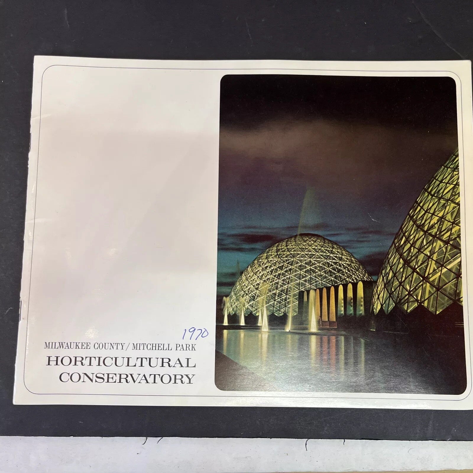 MILWAUKEE COUNTY & CONSERVATORY 1970 Booklet