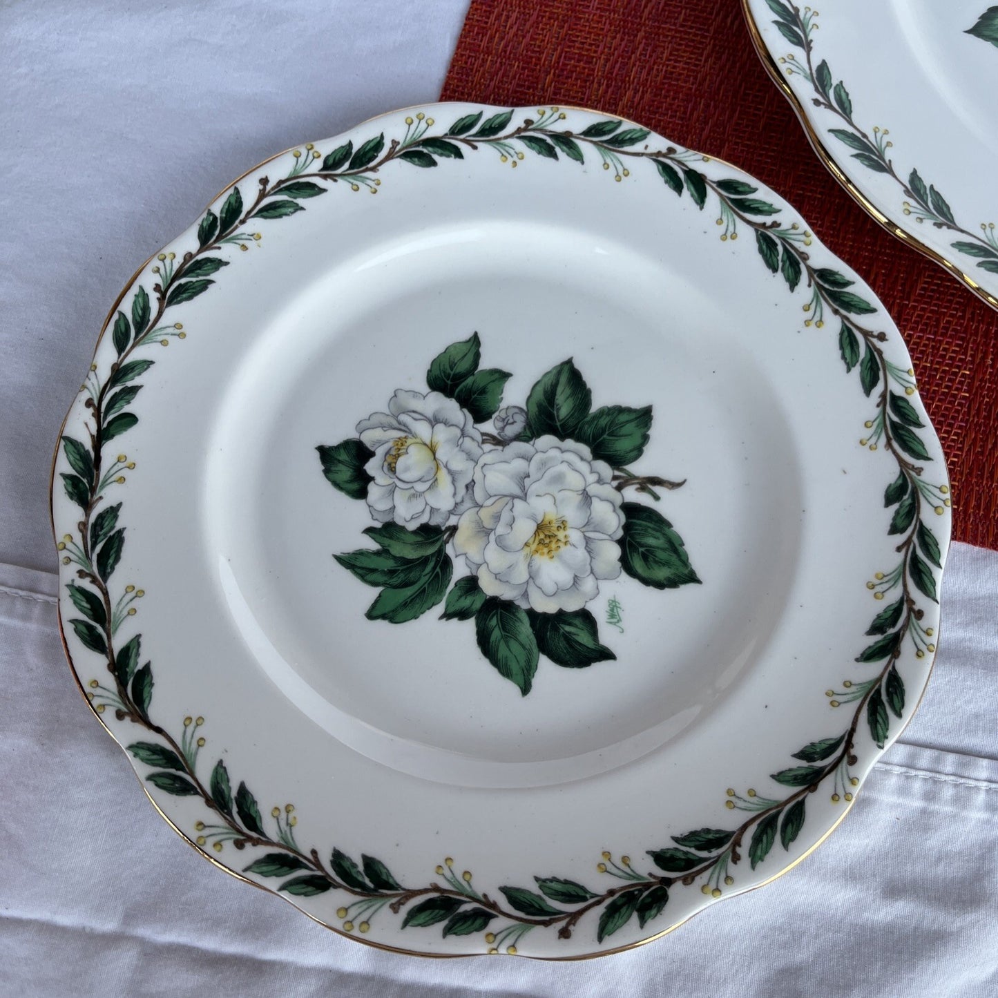 Royal Albert - Lady Clare Bone China, 6 - Pc Serving Set  - England Floral