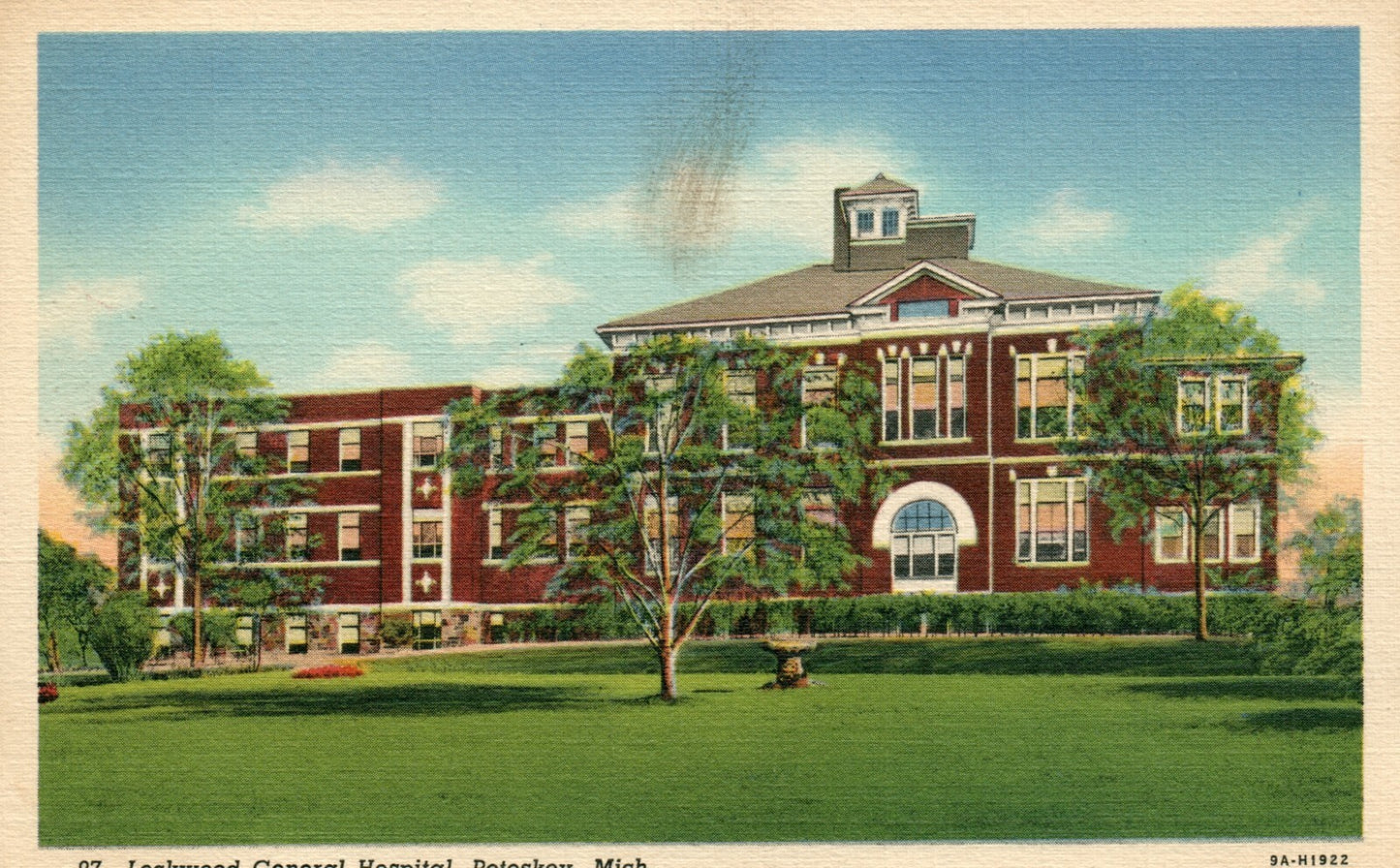  Petoskey Mich Michigan MI Lockwood General Hopital