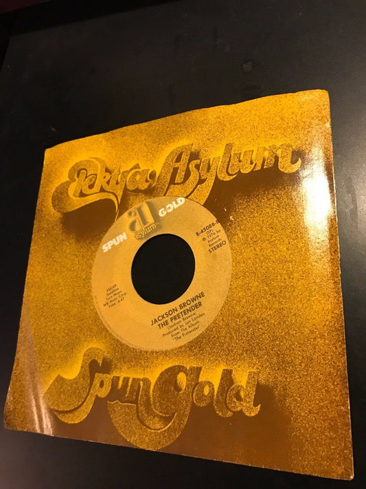 Jackson Browne 45 Record Album Elektra Asylum Spun Gold Excellent~