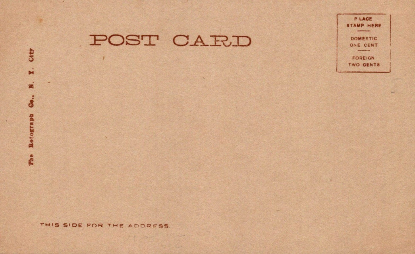 Four Kittens in Basket "Box Party at the Opera" Rotograph Co Cat Animal B828