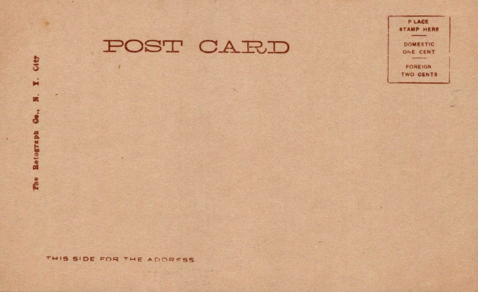 Four Kittens in Basket "Box Party at the Opera" Rotograph Co Cat Animal B828