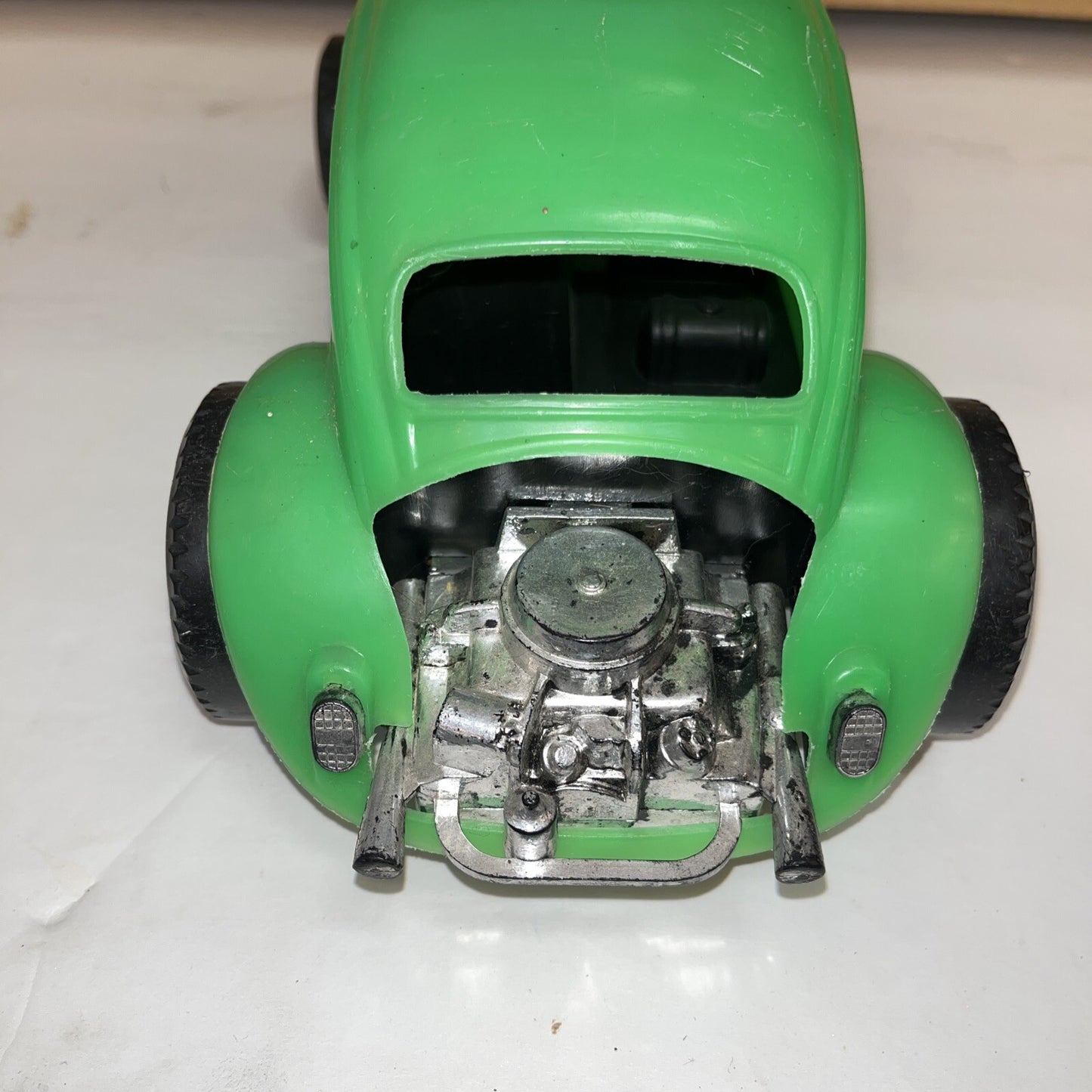 1970 Hawk Model Co. Volkswagon VW Beetle Bug Plastic Toy Car