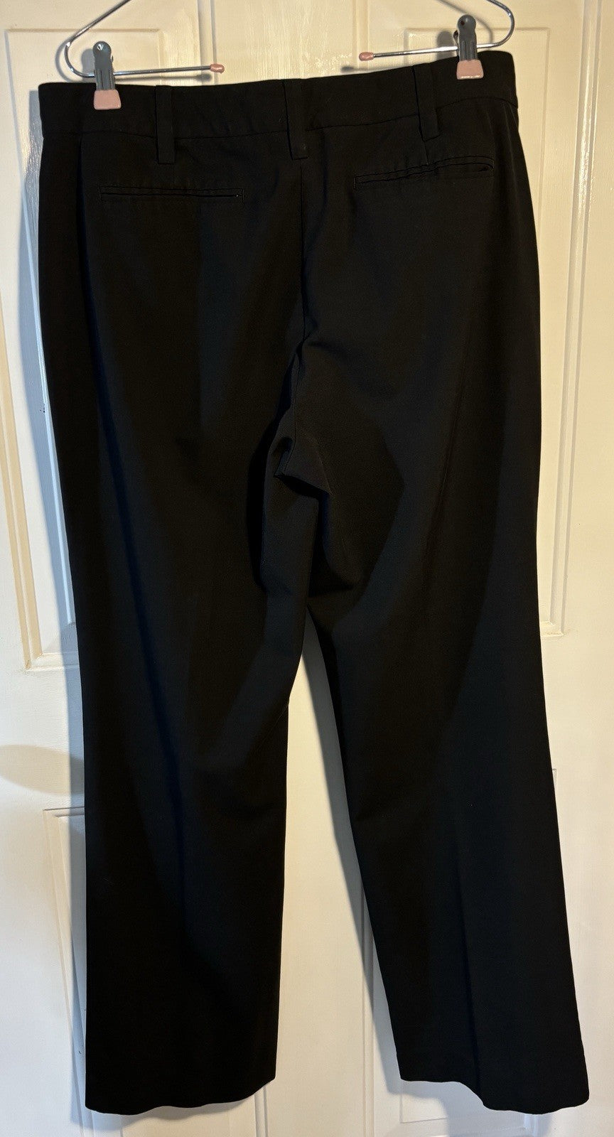 GSK Lands End Trouser Pants Womens Size 12 (32-1/2" L x 35" W) Black Zip