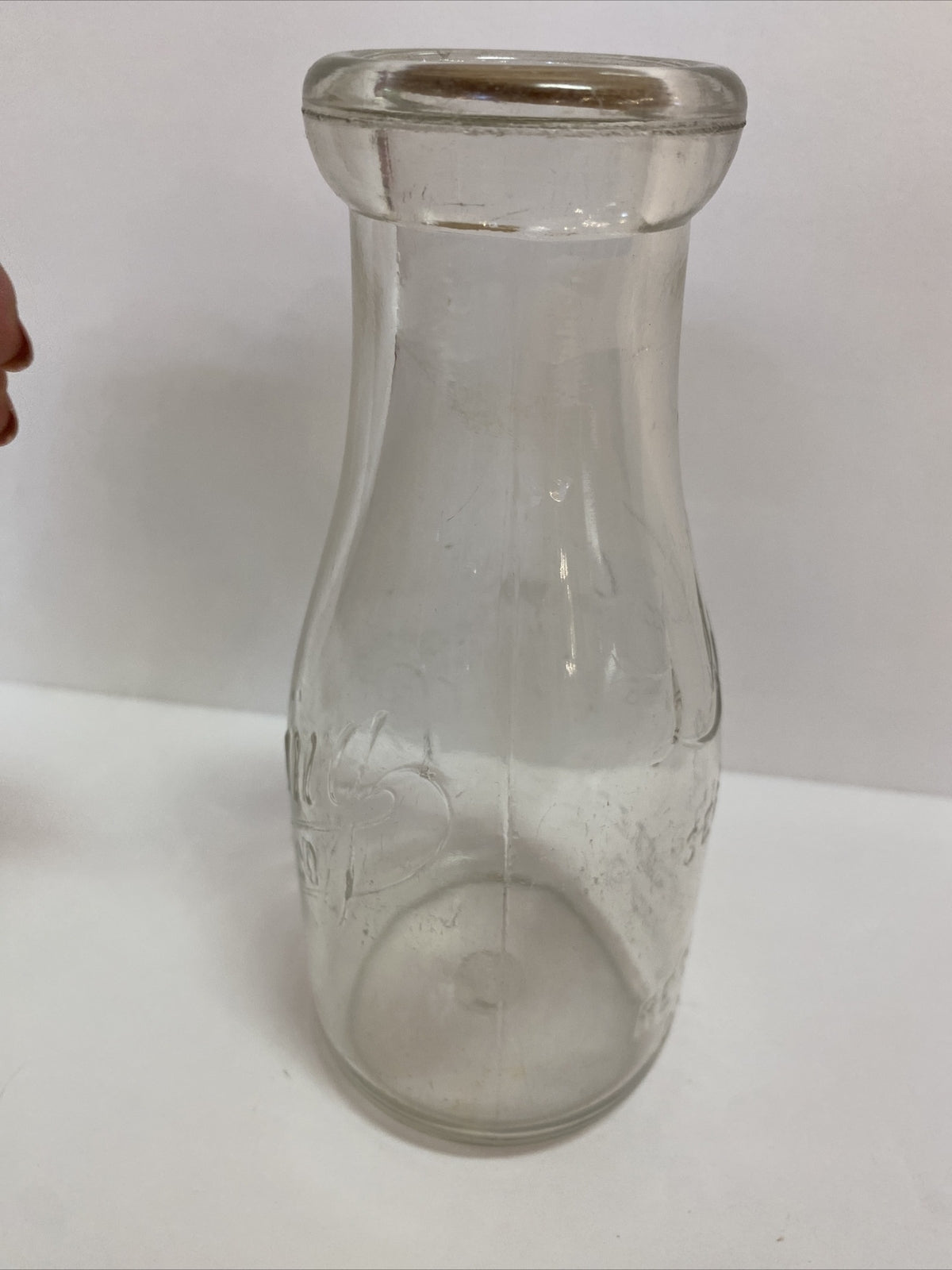 Lansing Dairy Co Pint Michigan MI Mich Old Bottle 