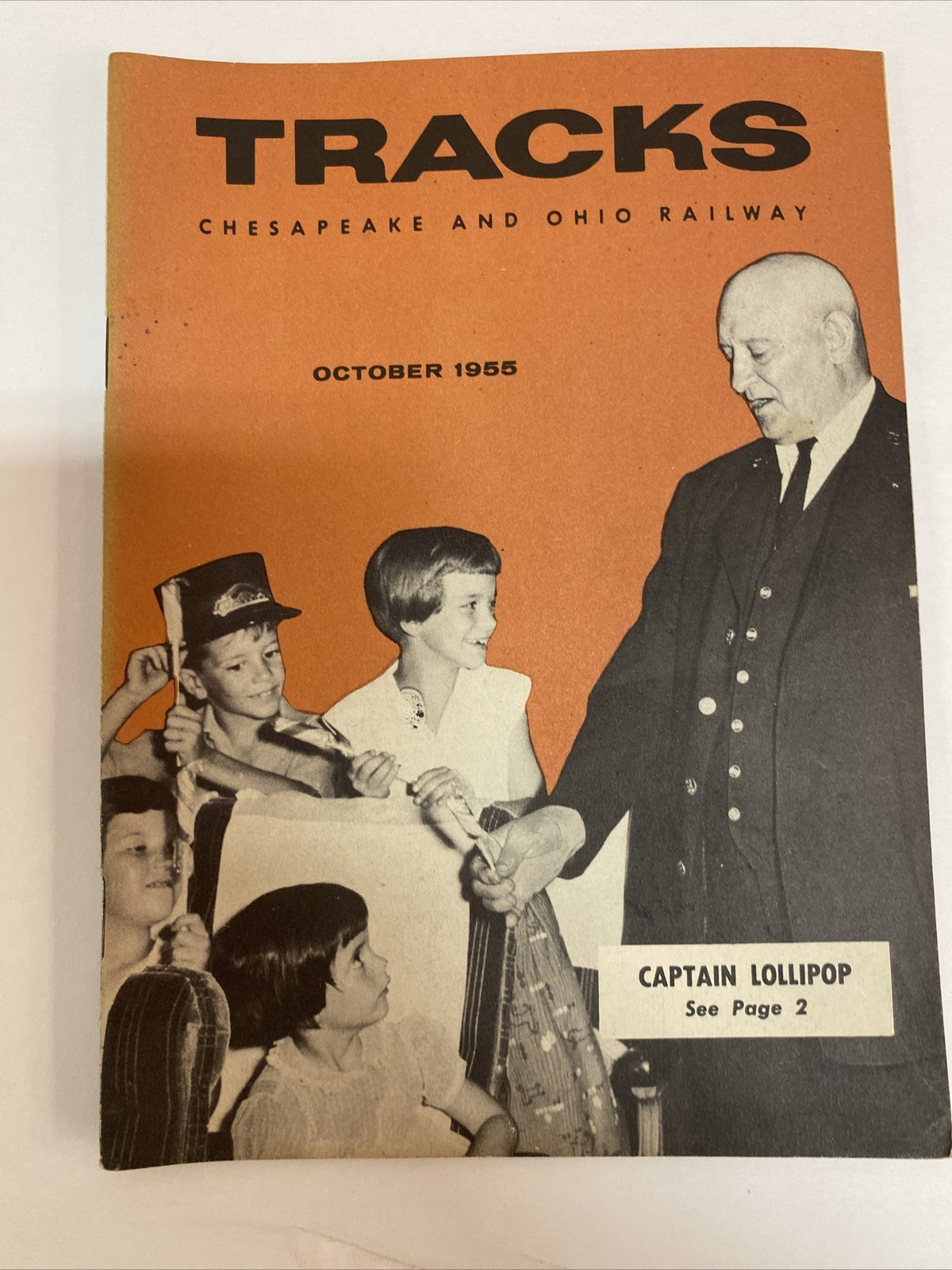 October 1955 TRACKS MAGAZINE CHESAPEAKE & OHIO RAILROAD RR TRAINS  