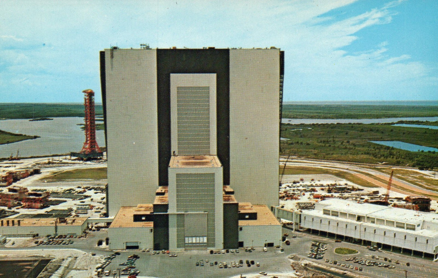 John F Kennedy Space Center NASA Florida FL Postcard 89747