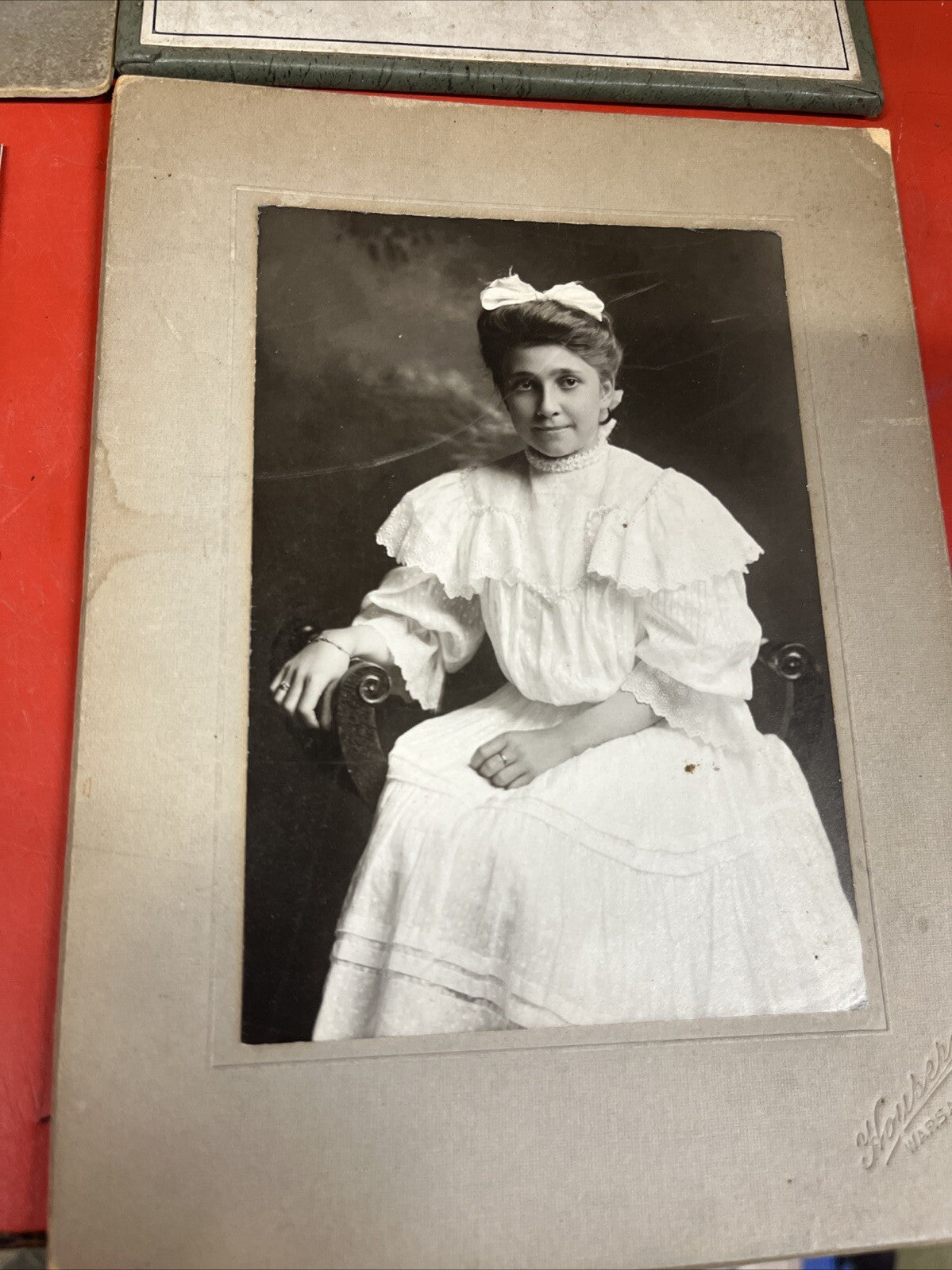 ANTIQUE 1900's ORIGINAL PEOPLE  PHOTO LOT 4