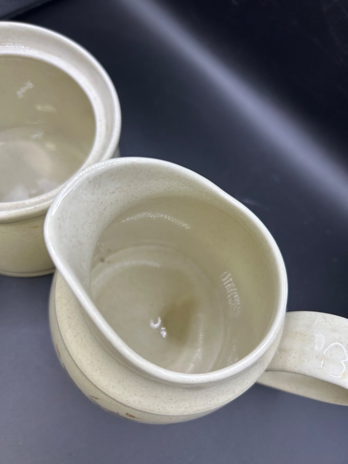 Royal Doulton WILD CHERRY Cream + Sugar Made in England Lambethware 1979