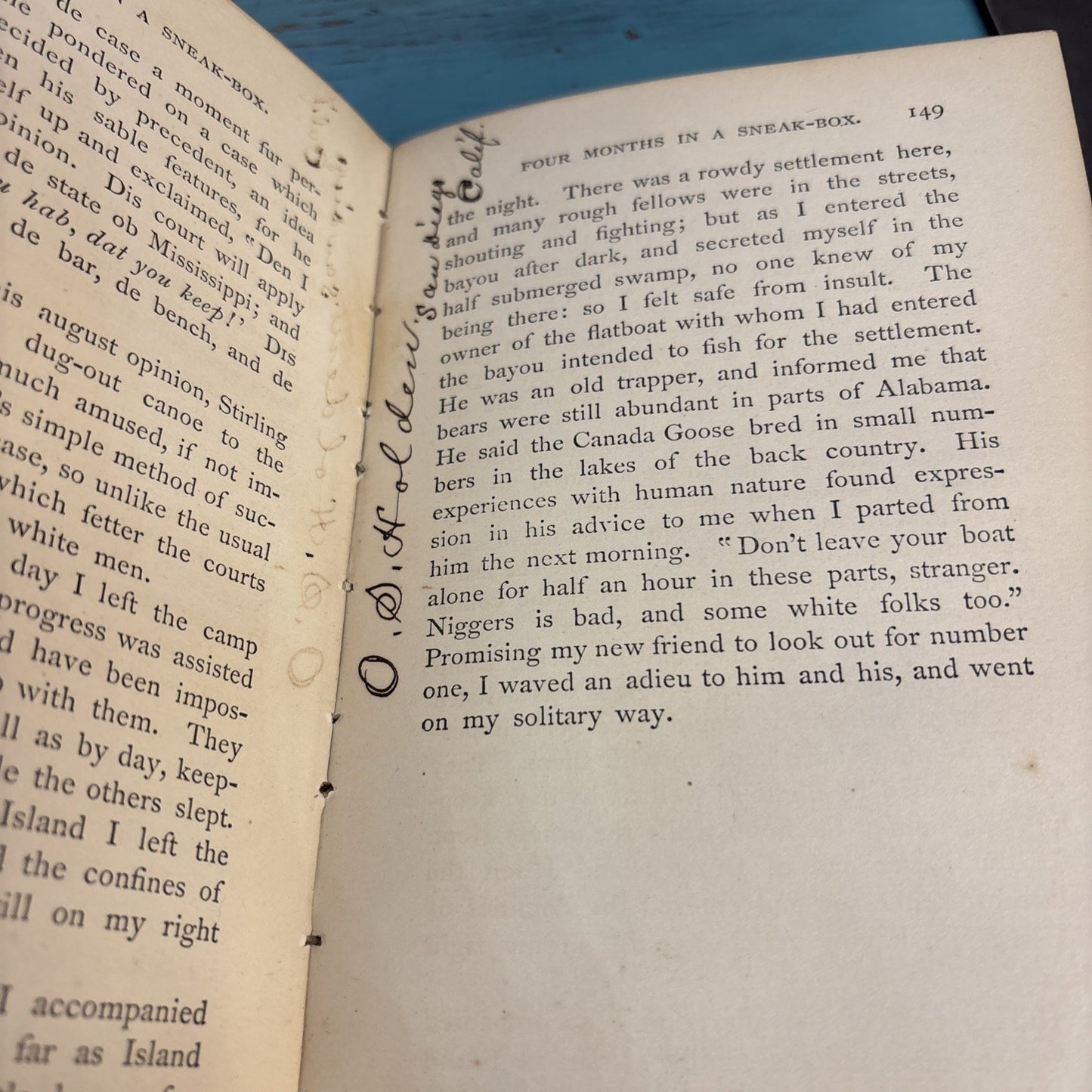 RARE Four Months In A Sneak Box By NH Bishop 1879 First Edition Illustrated
