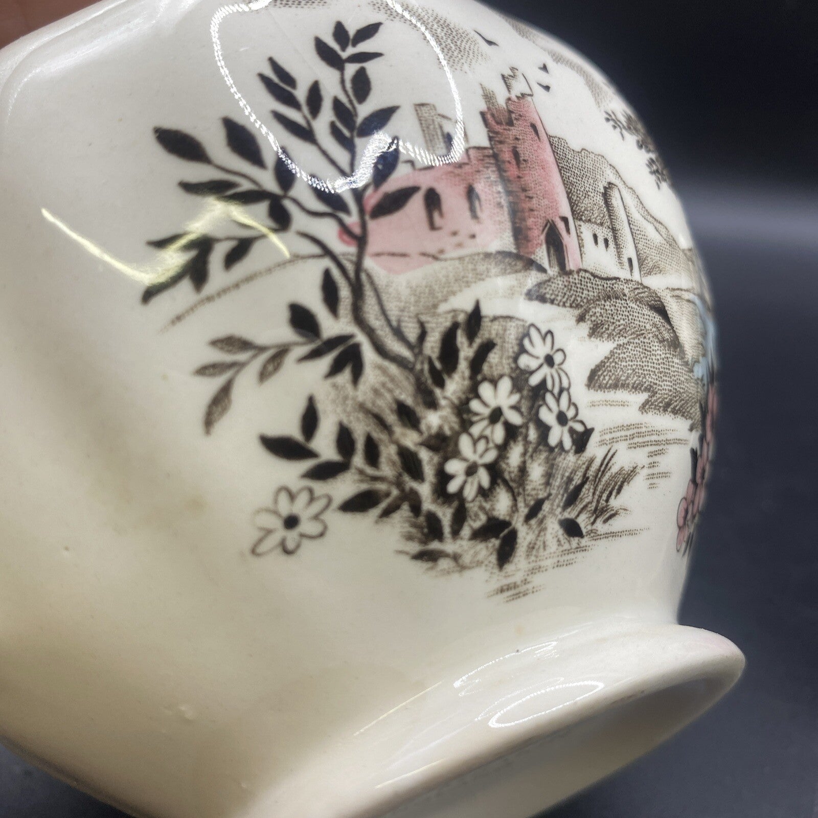 English Staffordshire J & G Meakin Stratford-On-Avon Cream & Sugar