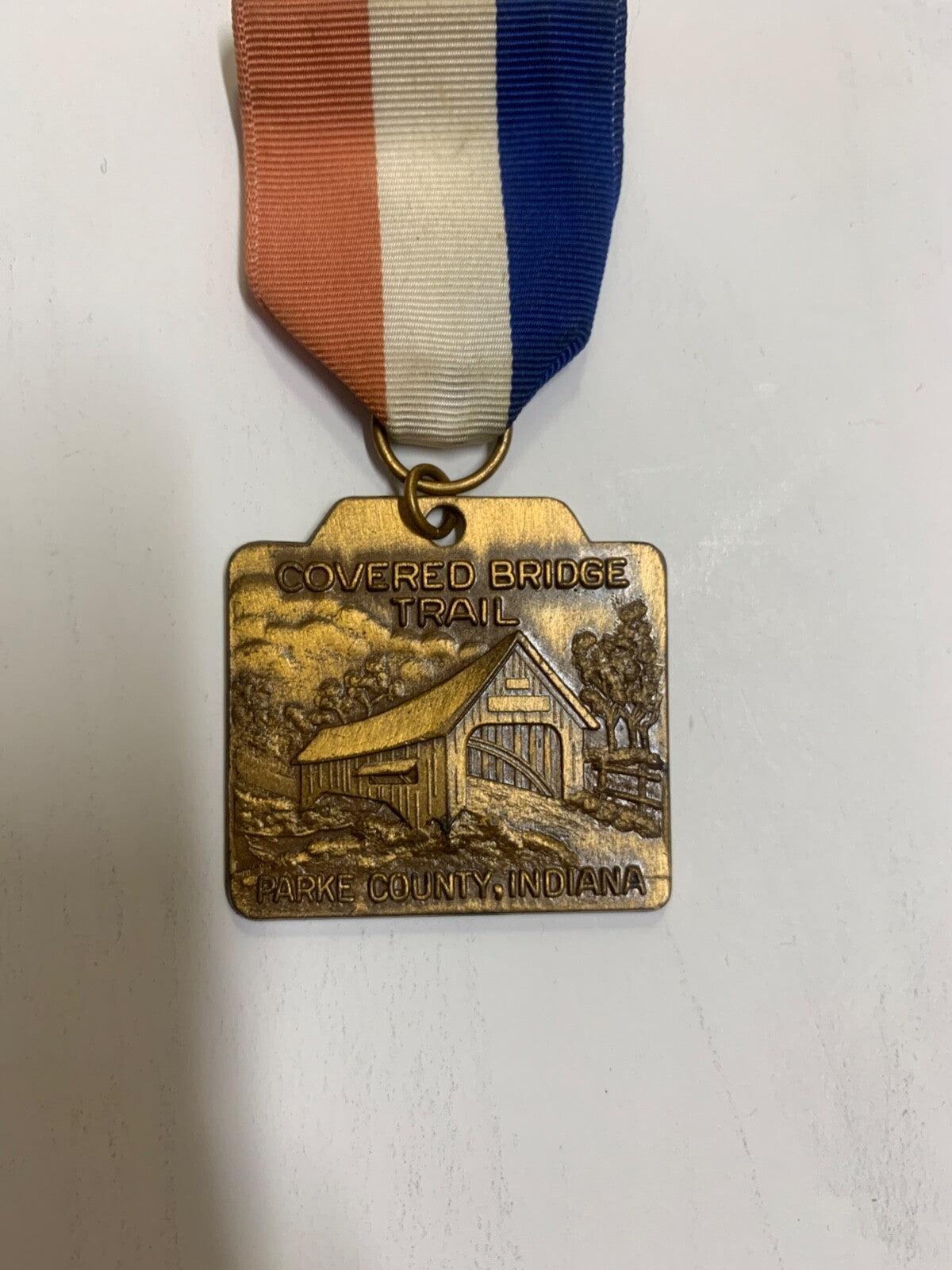 Covered Bridge Trail Parke County Indiana Boy Scouts of America Pin
