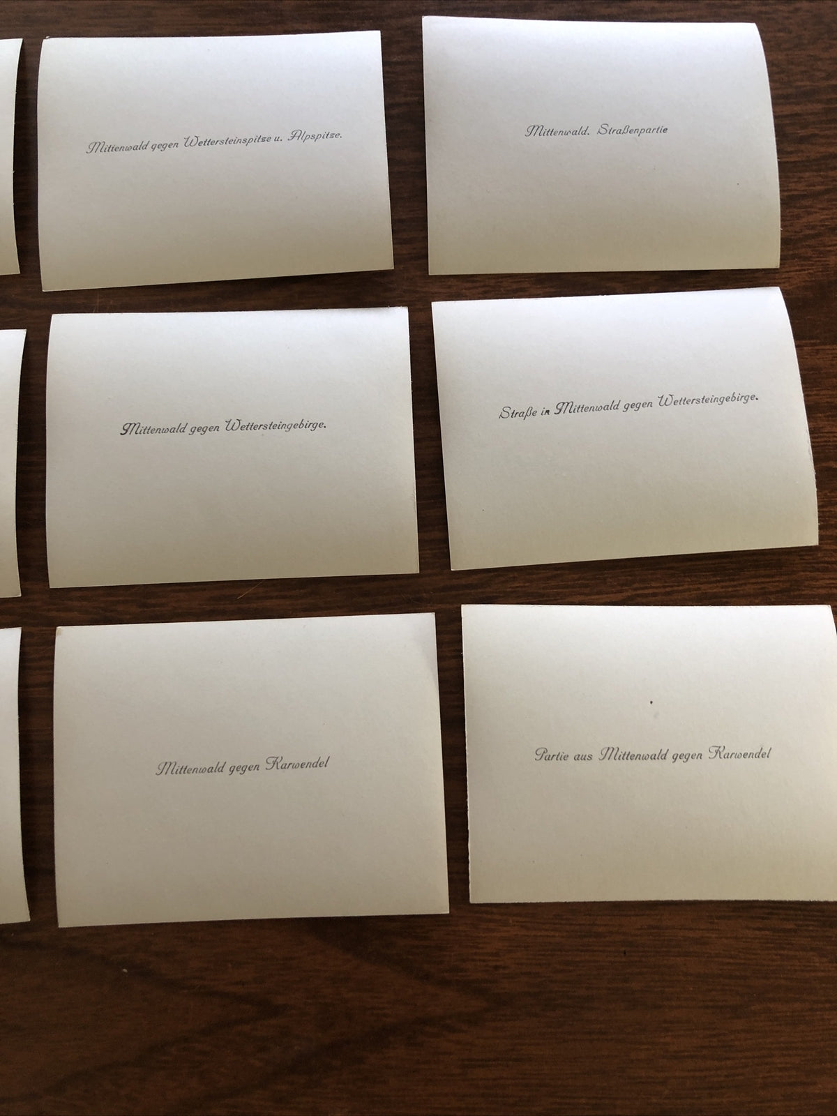 Lot of 12 Real Photos Mittenwald Karwendel Leutaschklamm Gorge Germany Austria