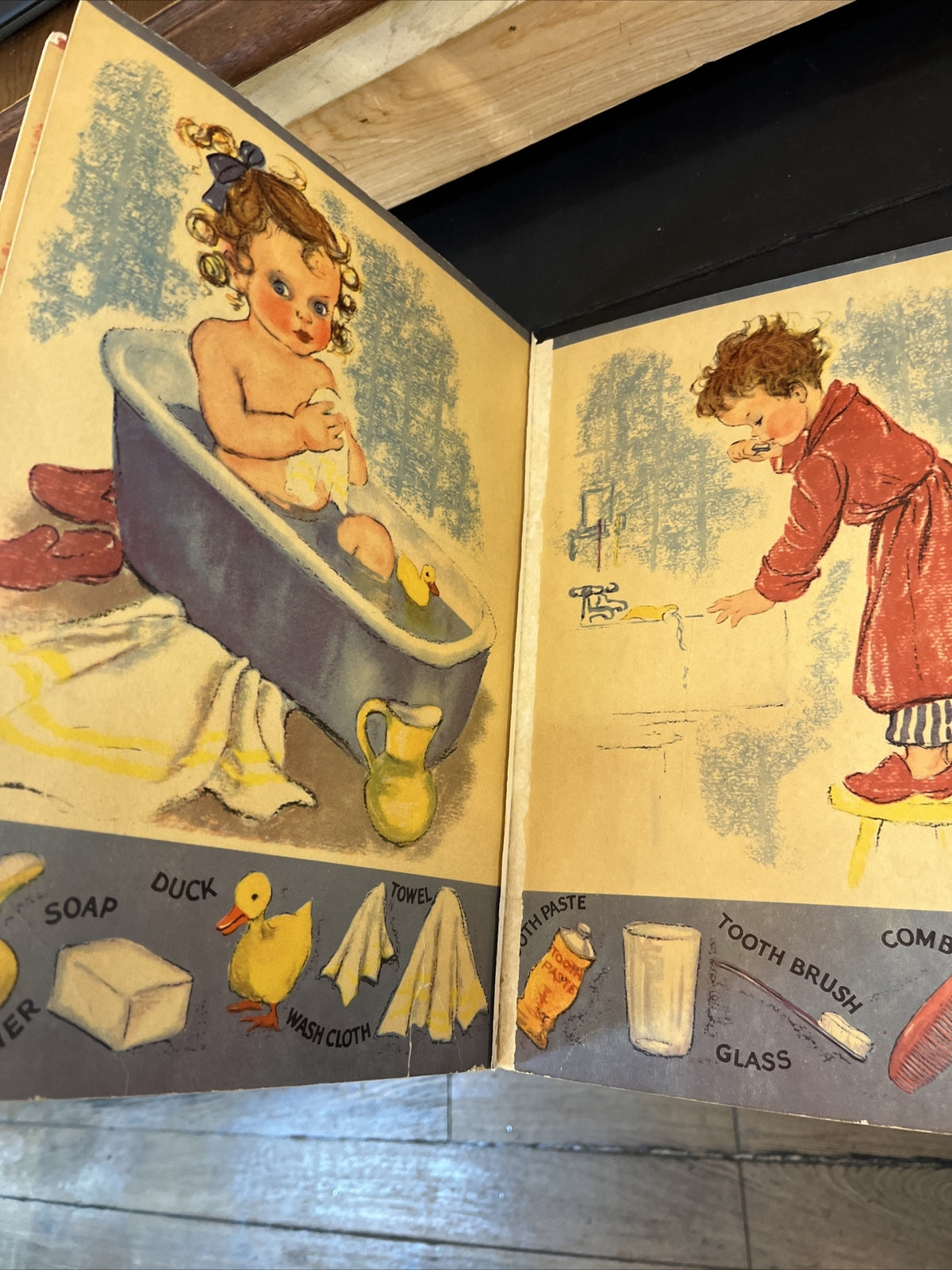 Baby's Book of Objects & Activities Pelagie Doane 1941