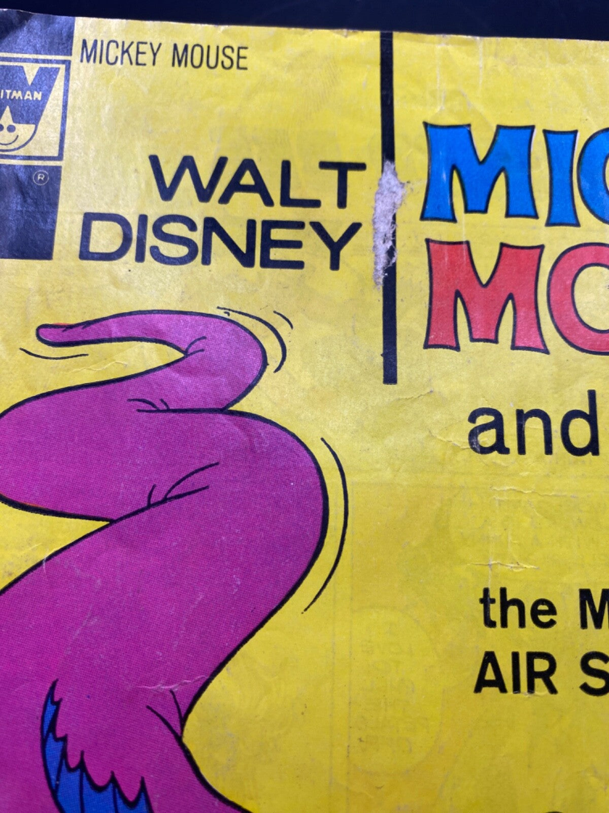 Walt Disney Mickey Mouse & Goofy the Monstrous Air Serpent Comic Book