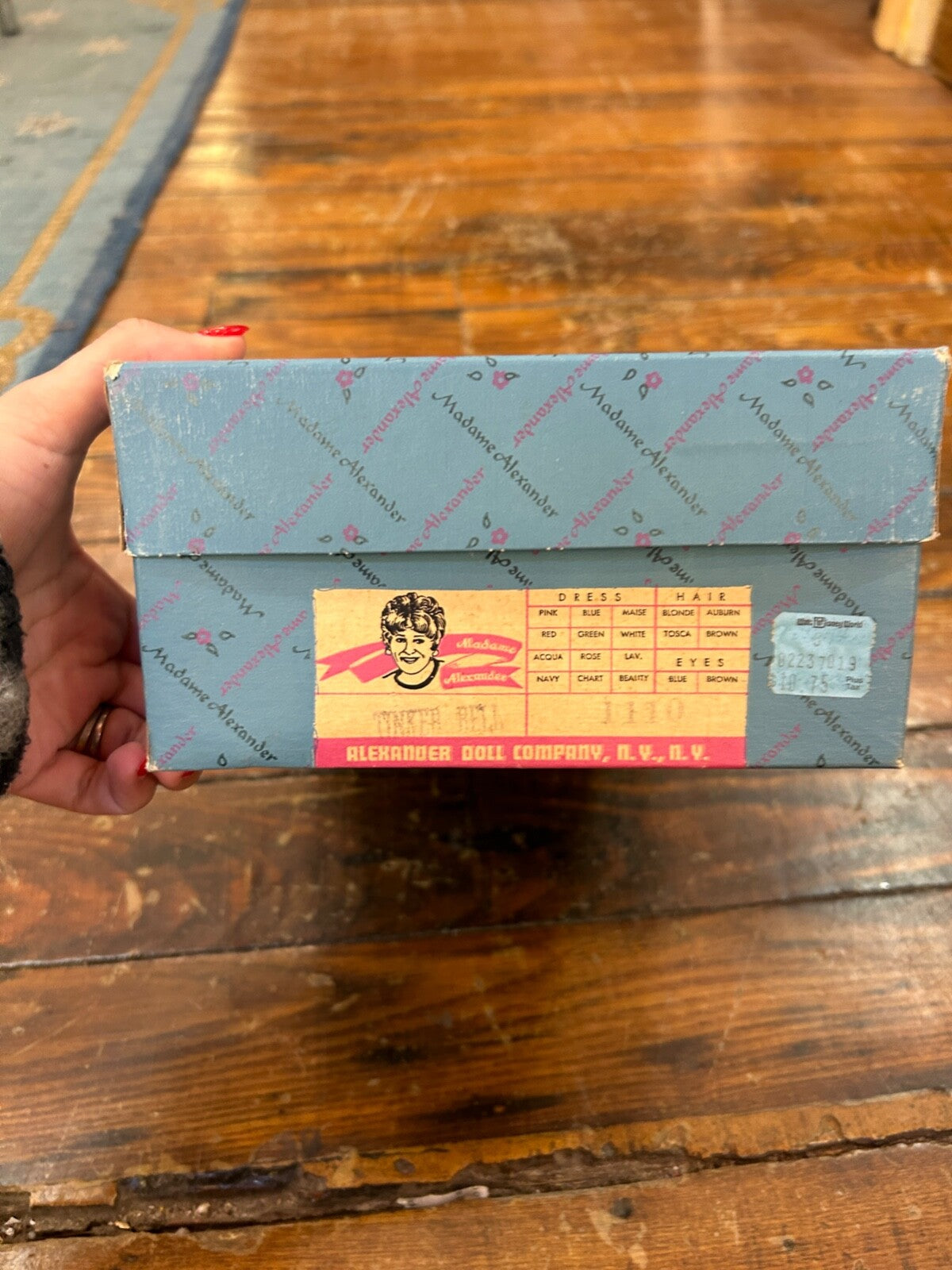 Vintage 1969 Madame Alexander Disney's Tinker Bell #7551  with box