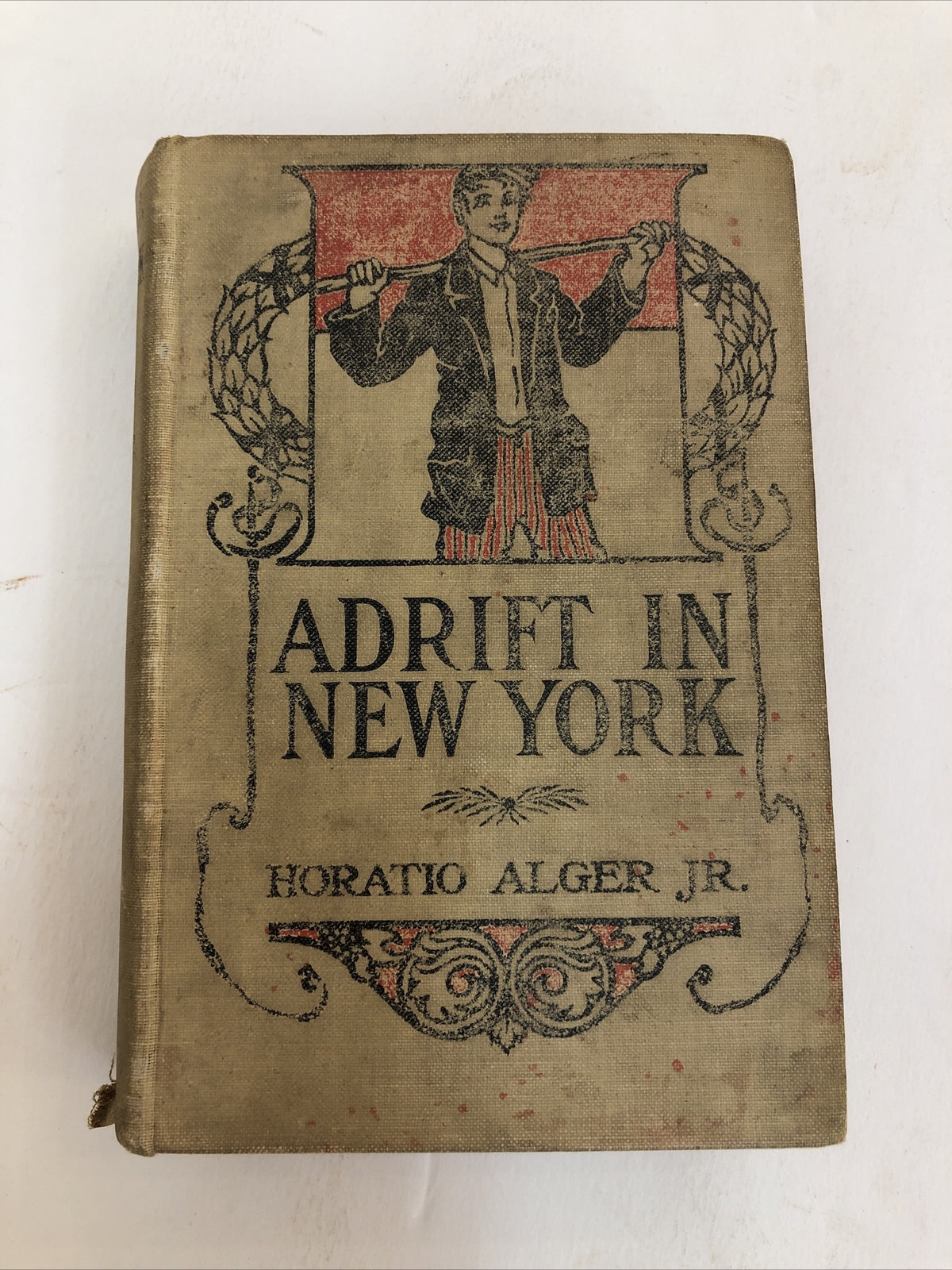 Adrift in New York - Horatio Alger Jr  Tom & Florence Braving the World HC 1907?