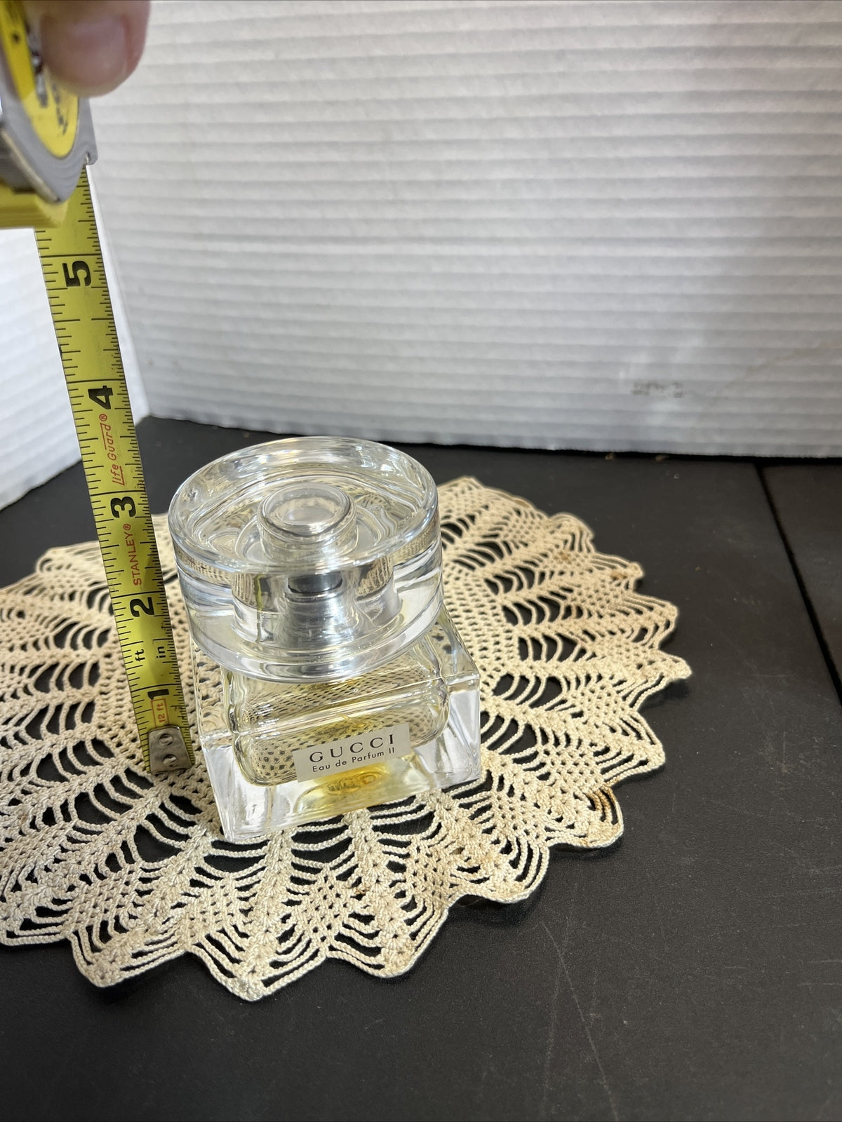 GUCCI Eau de Parfum II Glass Square Bottle Only
