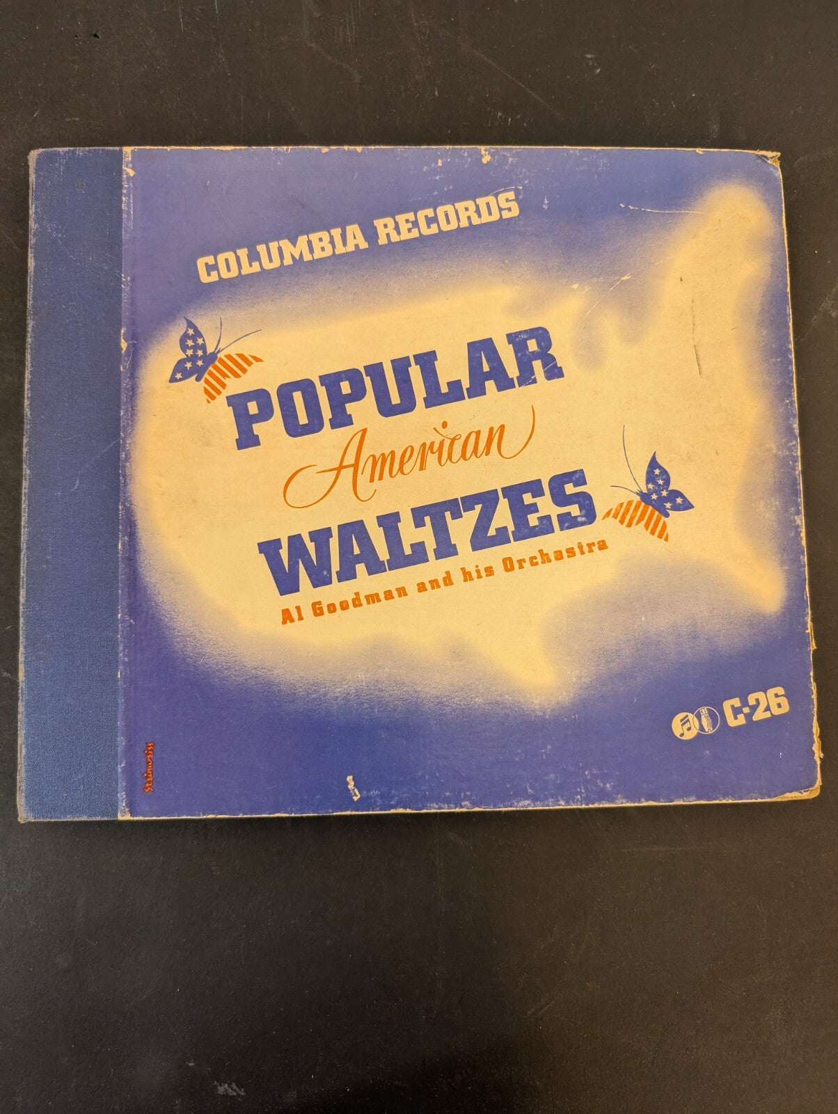Columbia Records C-26  Popular Waltzes 1940 Al Goodman Orchestra 78 Album Set