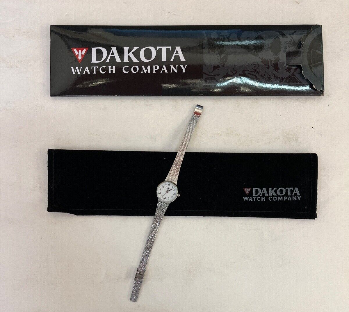 Vintage Dakota Watch Company Stainless Steel Watch 